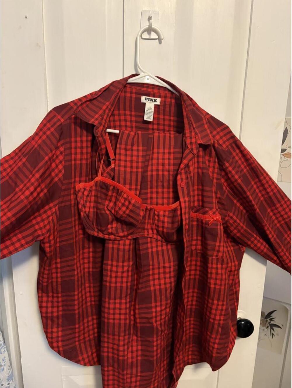 Victoria's Secret Women's Red Pajama